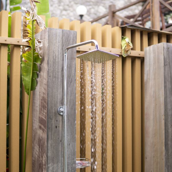 Cost of Outdoor Shower Plumbing in Lenexa
