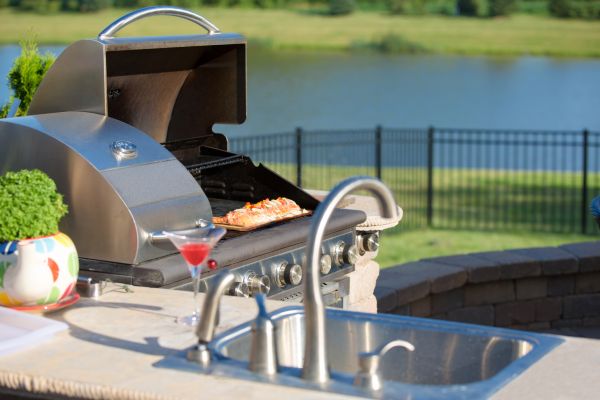 Cost of Outdoor Kitchen Plumbing in Lenexa
